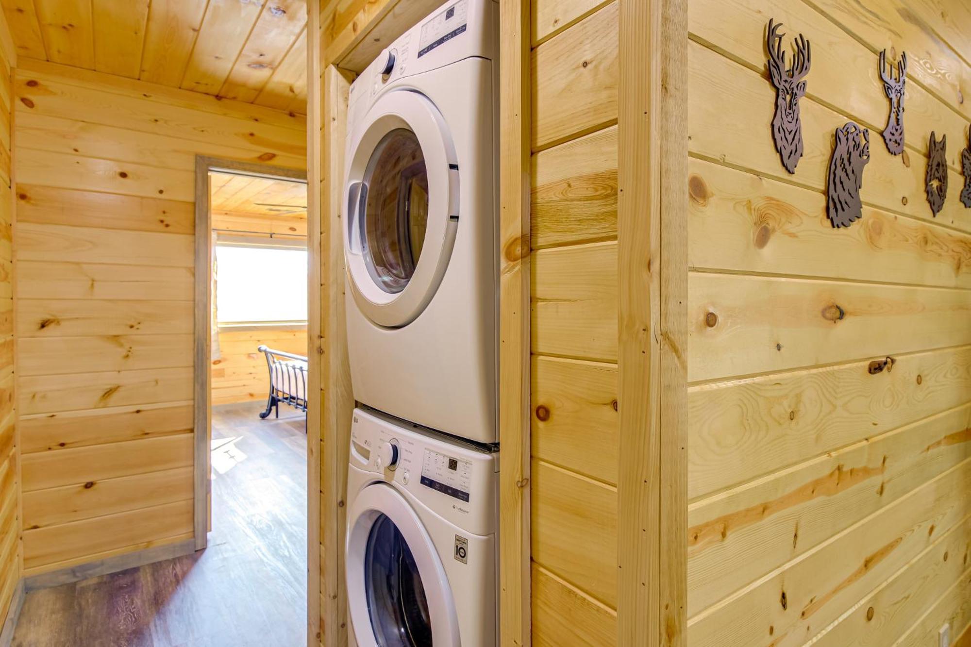 Gatlinburg Cabin With Game Room, Hot Tub And Mtn Views Екстер'єр фото
